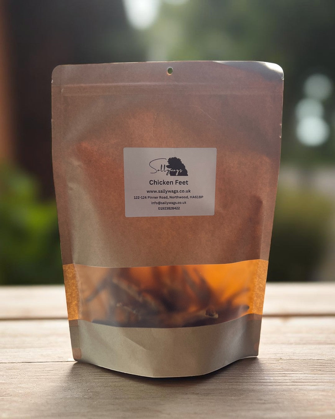 Sallywags Natural Chicken Feet (Pack of 12)