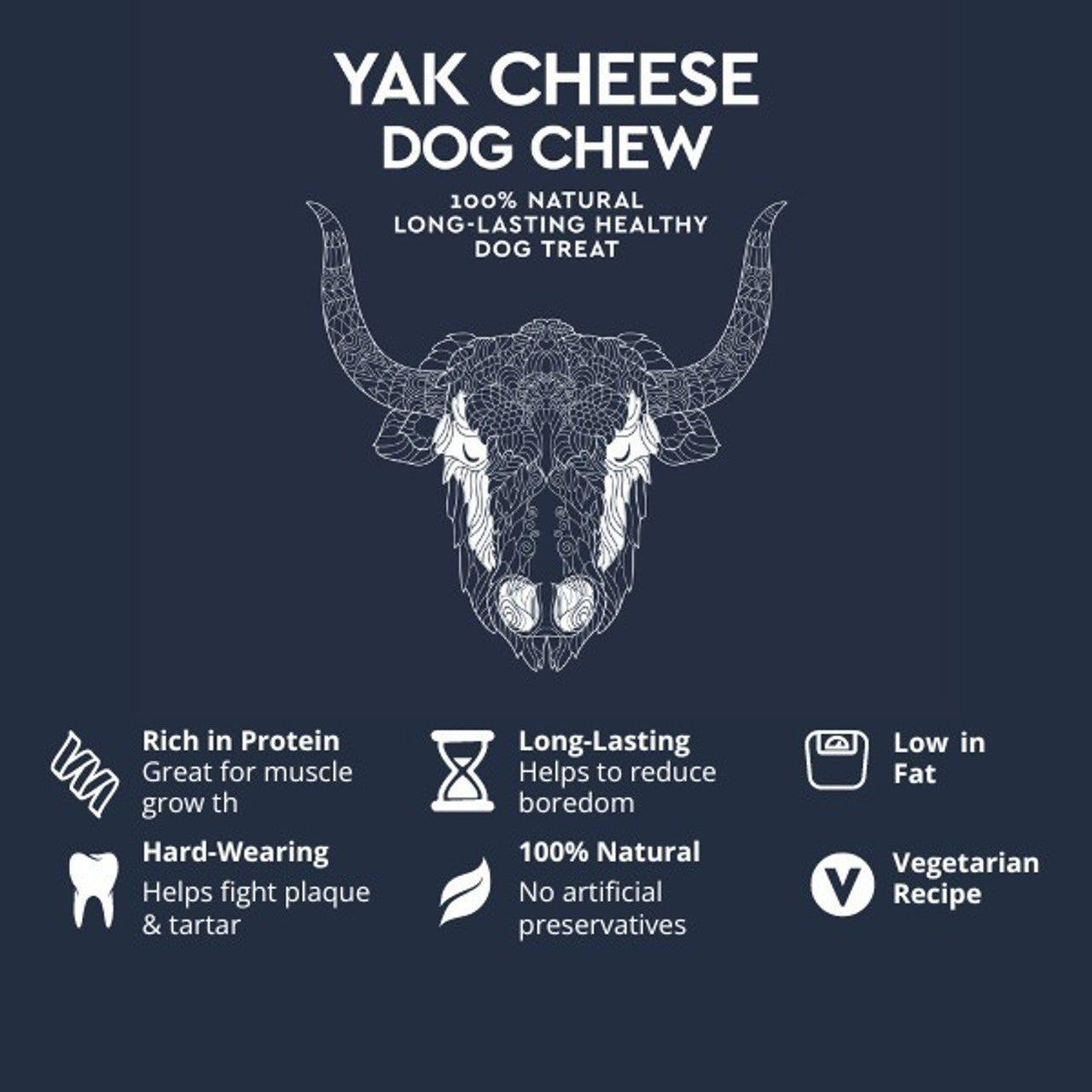 Petello Yak Cheese Dog Chew 35g
