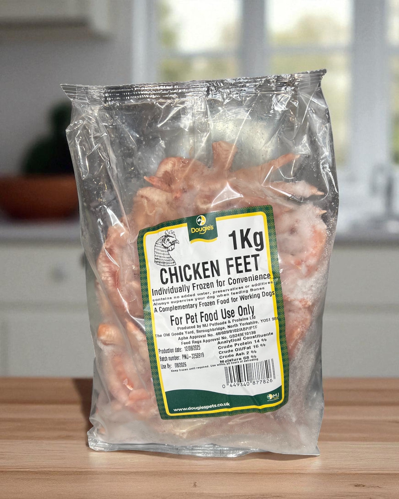 Dougie's Chicken Feet 1kg