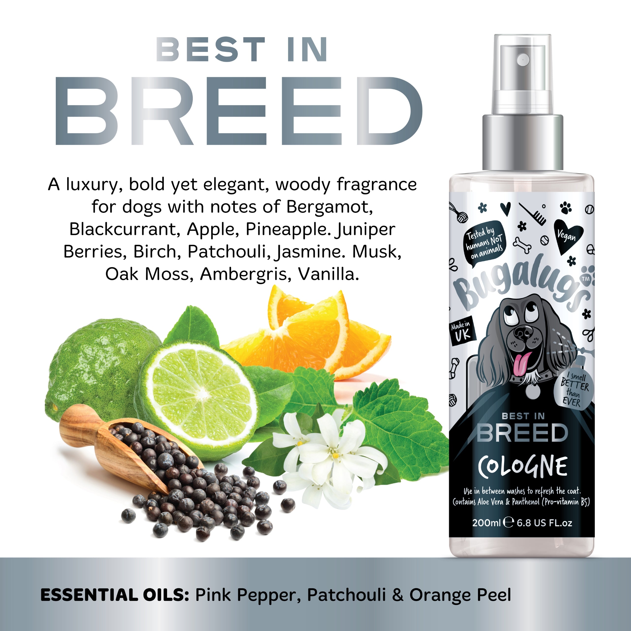 Bugalugs Best in Breed Deodorising Spray 200ml