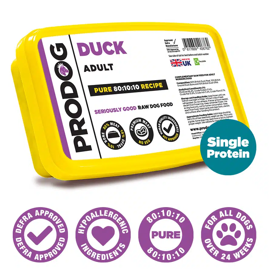 ProDog Raw Duck with Offal 80/10/10