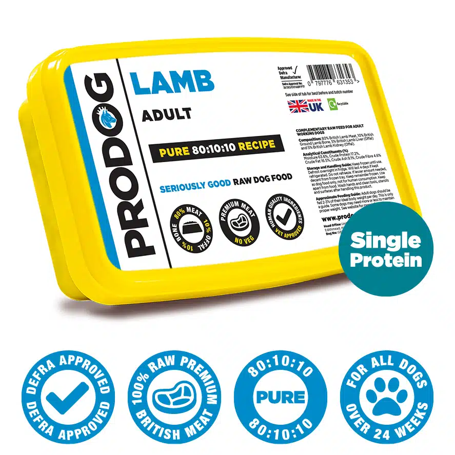 ProDog Raw Lamb with Offal 80/10/10