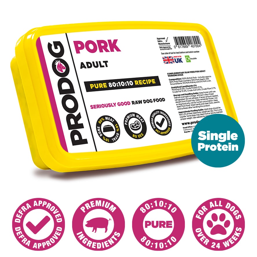 ProDog Raw Pork with Offal 80/10/10