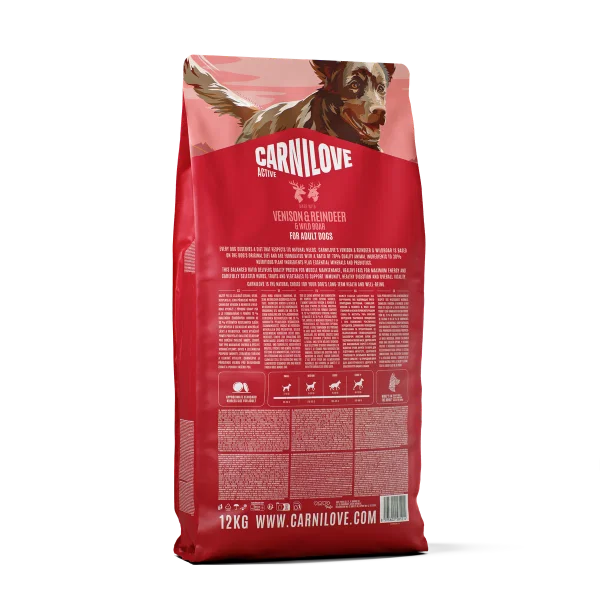Carnilove Active Venison, Reindeer & Wild Boar