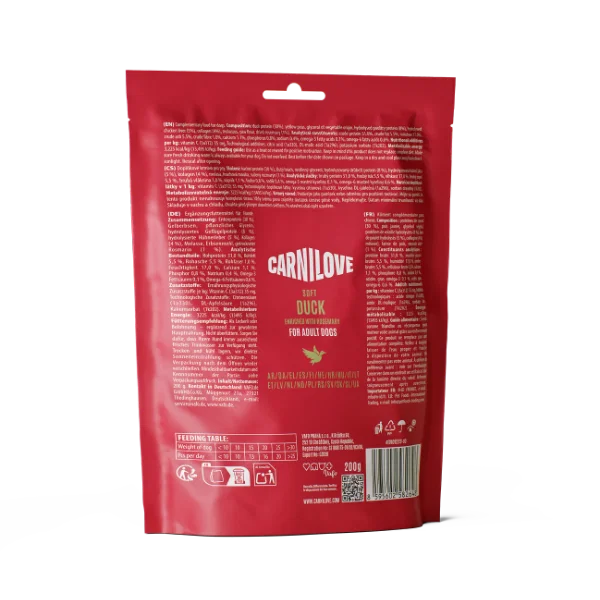 Carnilove Duck enriched with Rosemary Soft Dog Treats