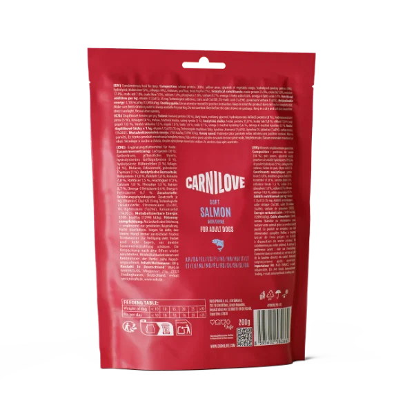 Carnilove Salmon enriched with Thyme Soft Dog Treats