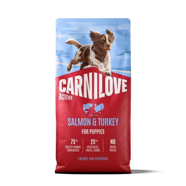 Carnilove Active Salmon & Turkey Puppy Food