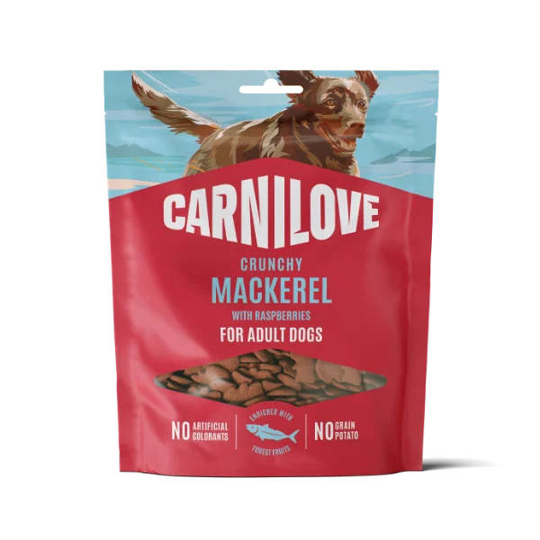 Carnilove Mackerel with Raspberries Crunchy Dog Treats