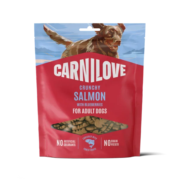 Carnilove Salmon with Blueberries Crunchy Dog Treats