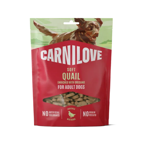 Carnilove Quail enriched with Oregano Soft Dog Treats