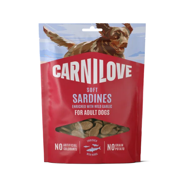 Carnilove Sardines enriched with Wild Garlic Soft Dog Treats