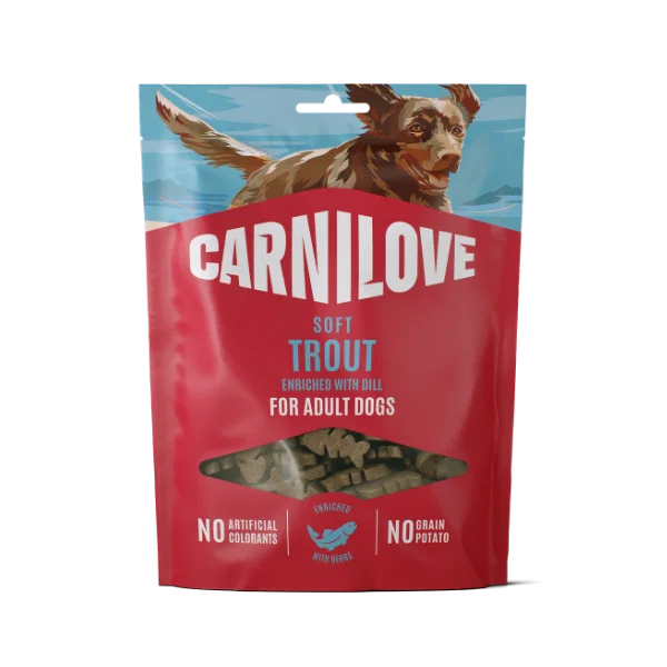 Carnilove Trout enriched with Dill Soft Dog Treats