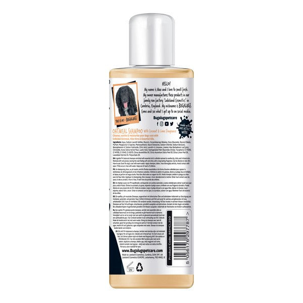 Bugalugs Oatmeal Dog Shampoo 250ml