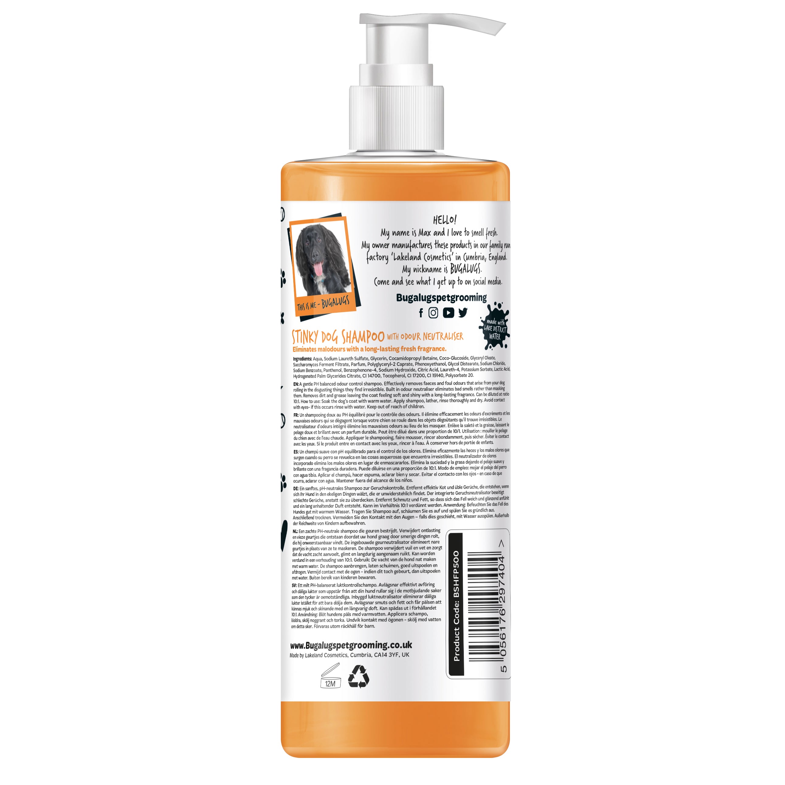 Bugalugs Stinky Dog Shampoo 250ml