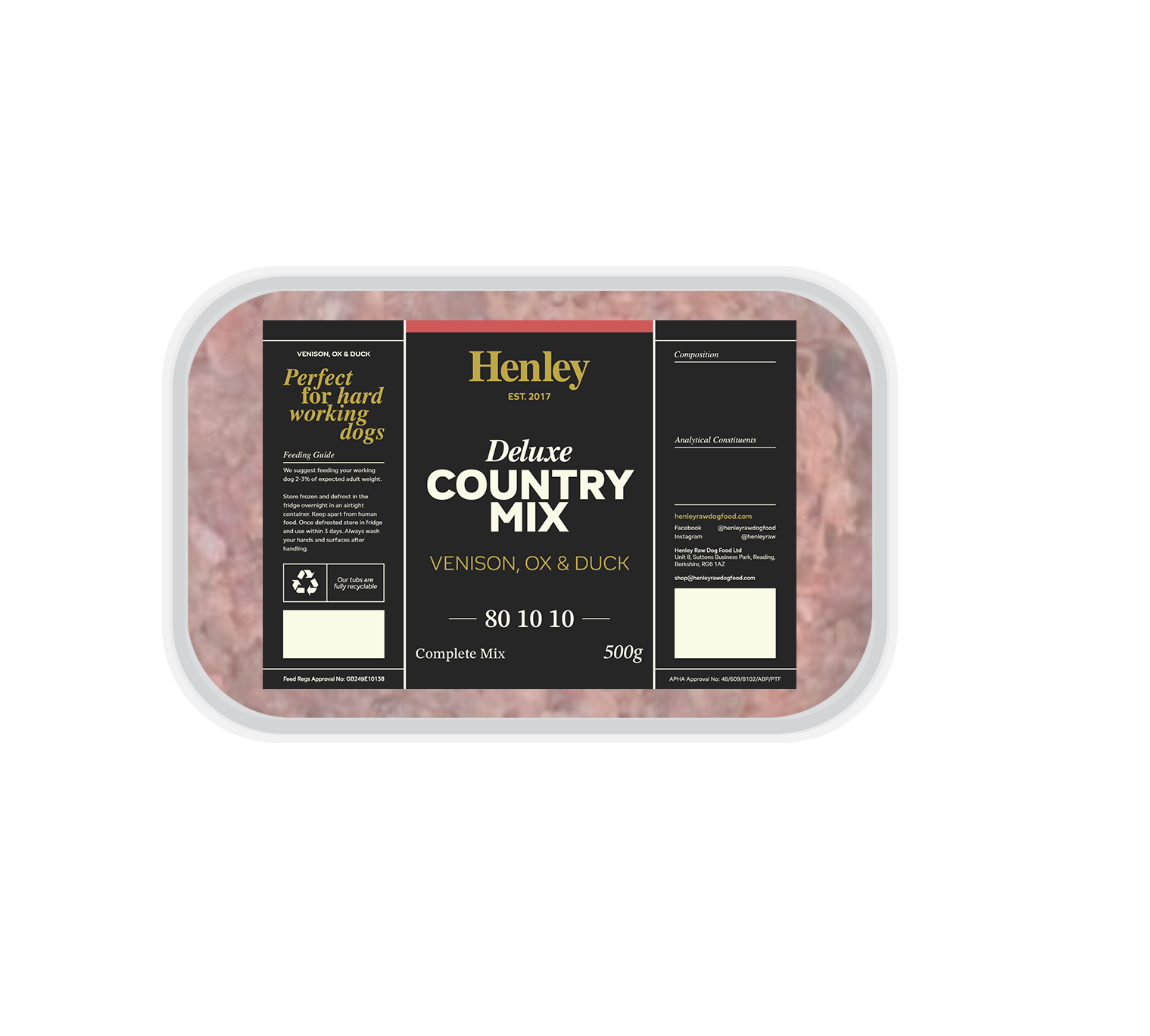 Henley Deluxe Country Mix 80/10/10