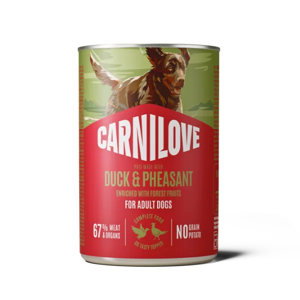 Carnilove Duck & Pheasant Can Paté for Adult Dogs