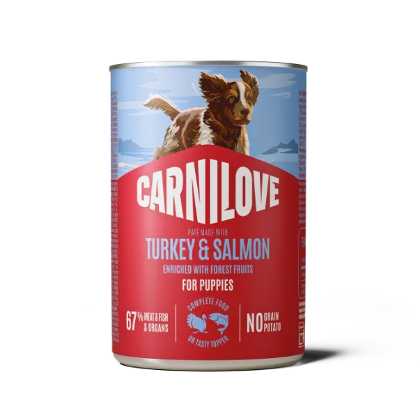 Carnilove Turkey & Salmon Tin for Puppies