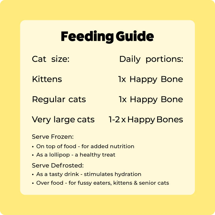 Duck Happy Bones for Cats