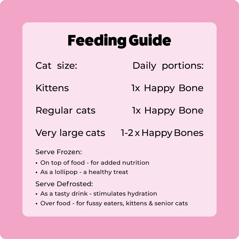 Salmon Happy Bones for Cats