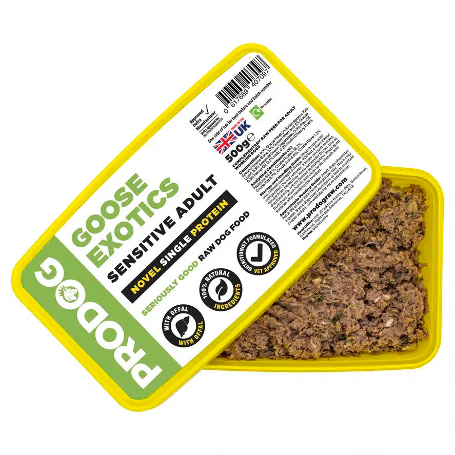 ProDog Raw Exotic - Goose with Offal 500g
