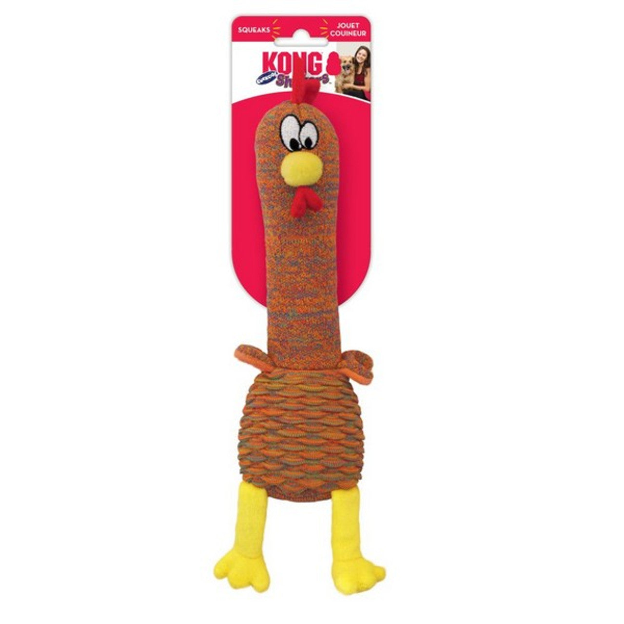 KONG Shakers Cuckoos Assorted Medium