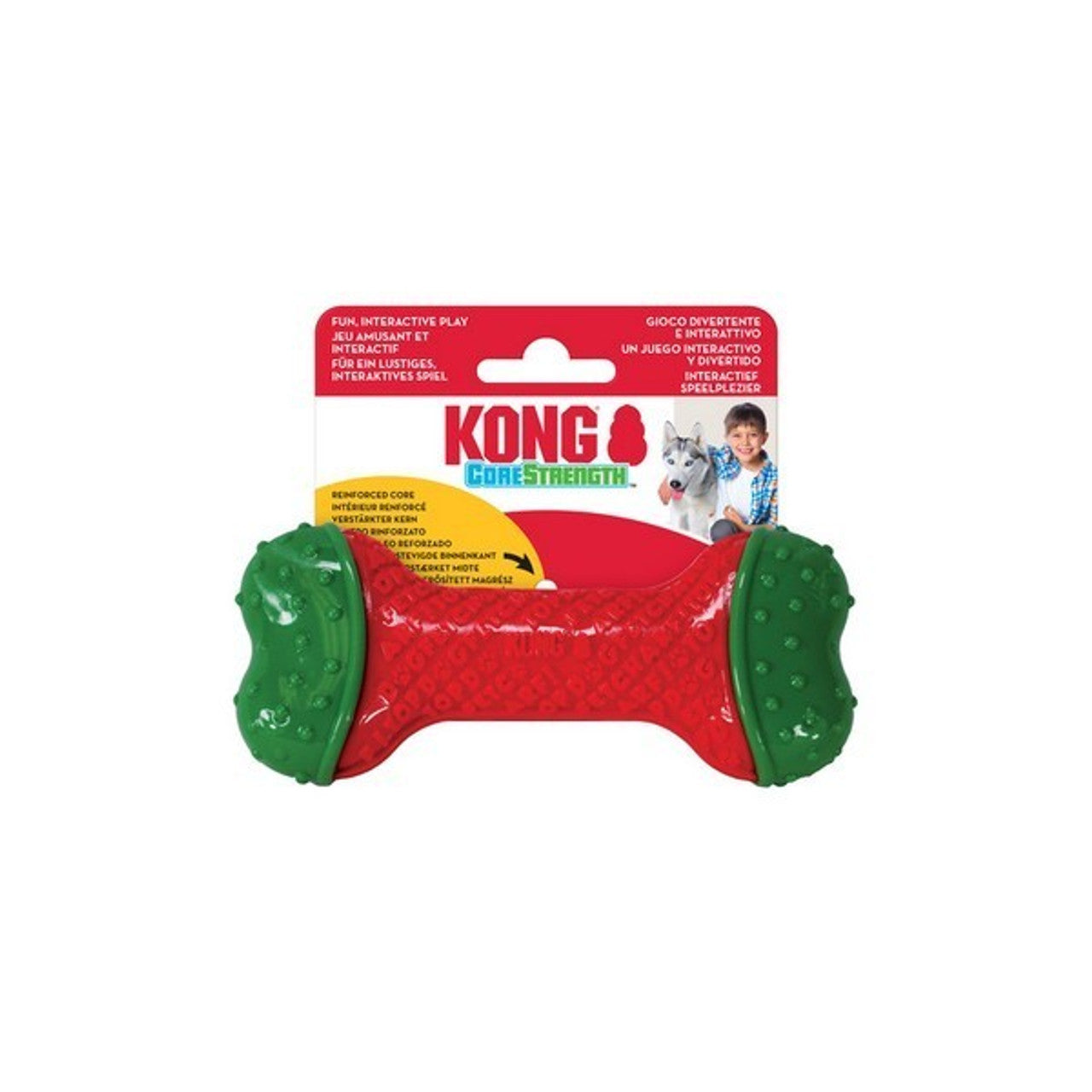 KONG Holiday Core Strength Bone