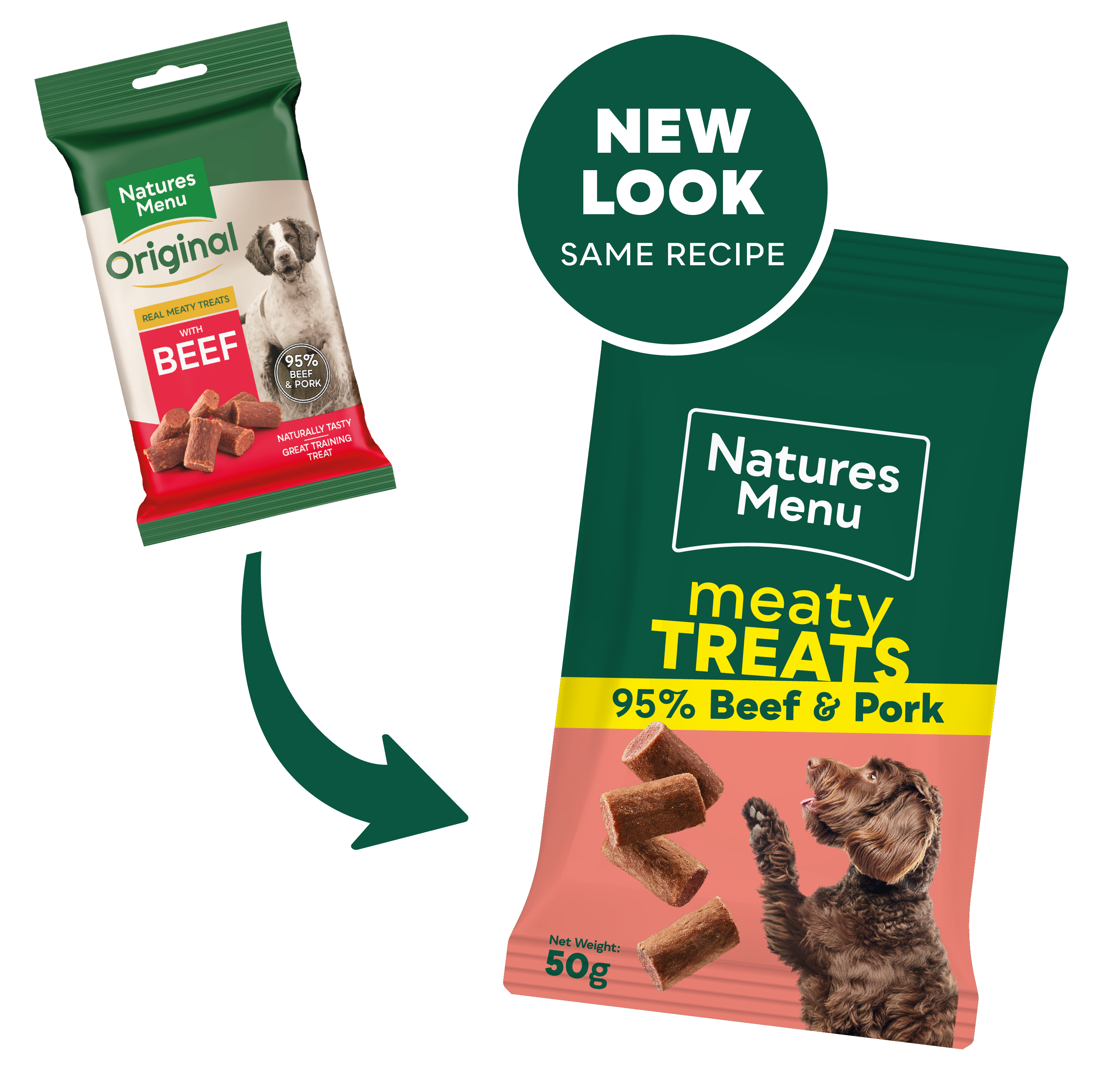 Beef Meaty Treats for Adult Dogs