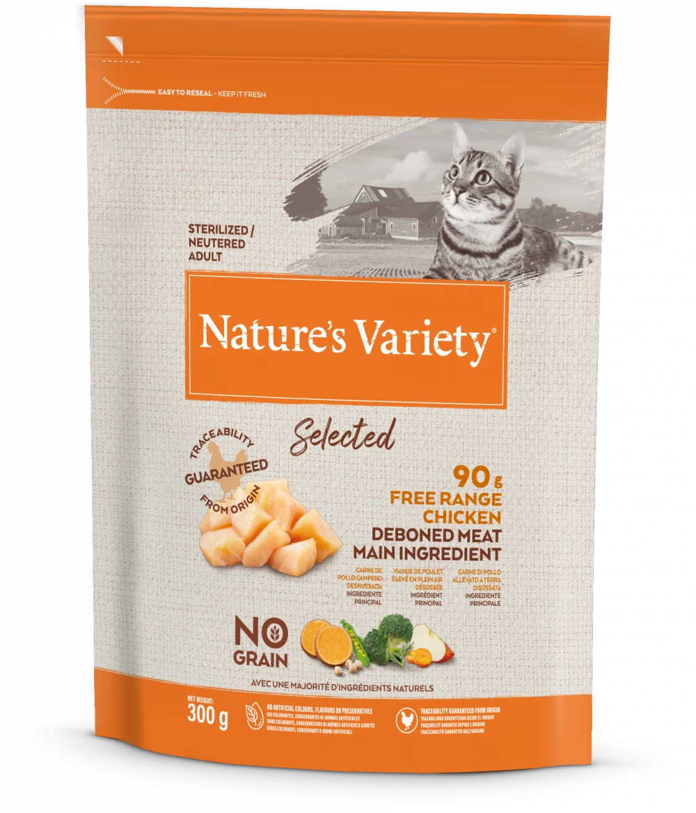 Free Range Chicken dry food for Adult Cats