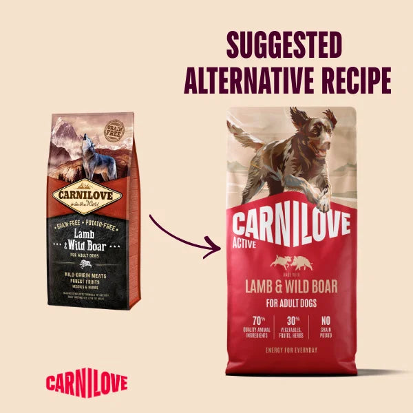 Carnilove Active Lamb & Wild Boar