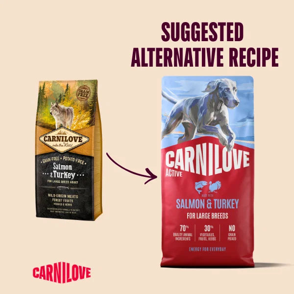 Carnilove Active Salmon & Turkey for Large Breeds