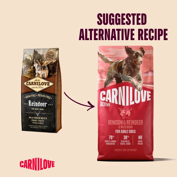 Carnilove Active Venison, Reindeer & Wild Boar
