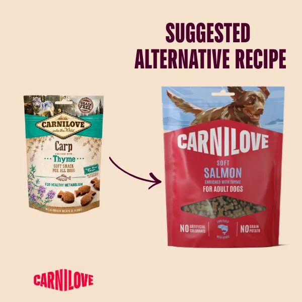 Carnilove Salmon enriched with Thyme Soft Dog Treats