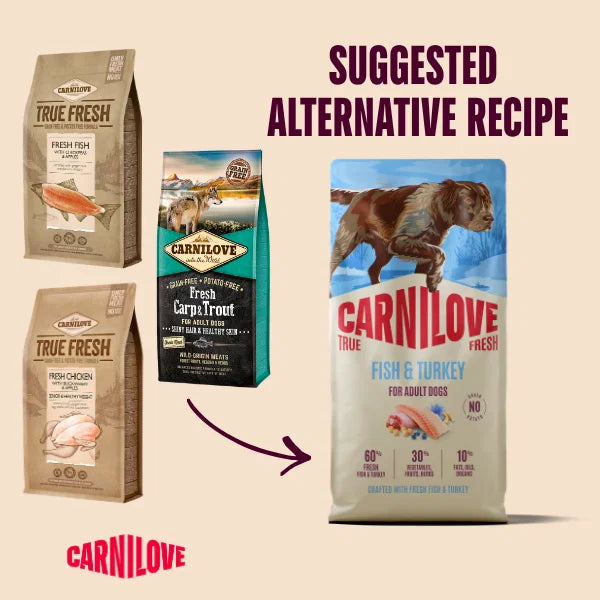 Carnilove True Fresh Fish & Turkey Dog Food