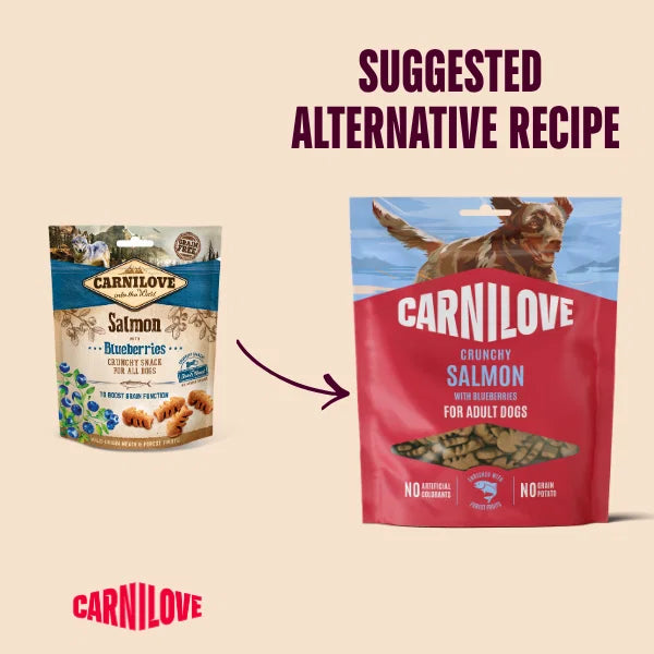 Carnilove Salmon with Blueberries Crunchy Dog Treats