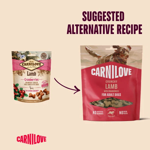 Carnilove Lamb with Cranberries Crunchy Dog Treats