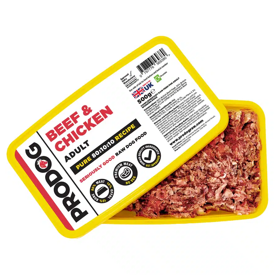 ProDog Raw Beef & Chicken with Offal 80/10/10