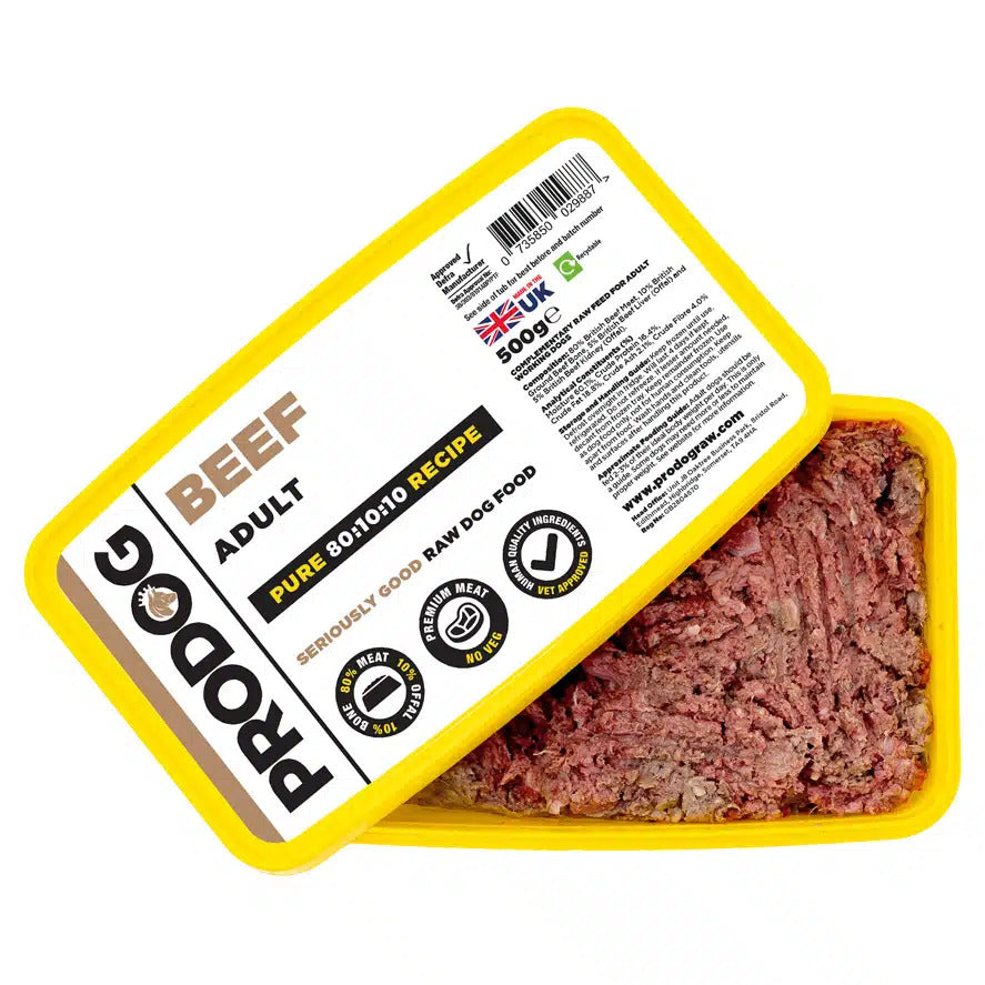 ProDog Raw Beef with Offal 80/10/10
