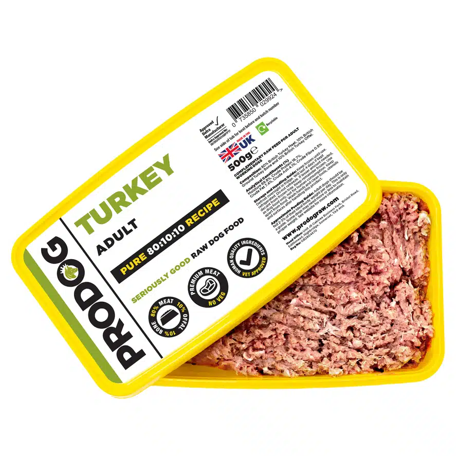ProDog Raw Turkey with Offal 80/10/10