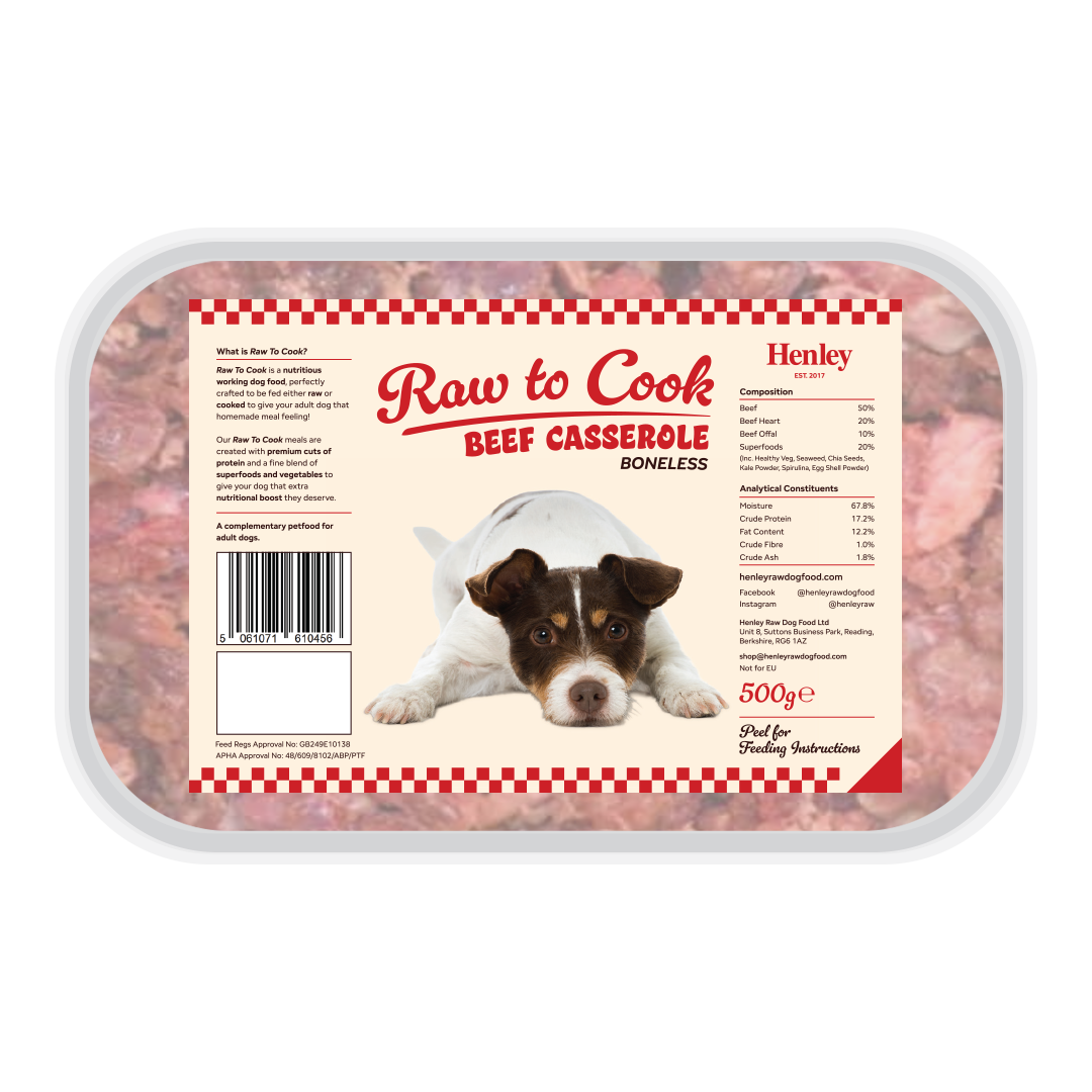 Henley Raw to Cook Beef Casserole