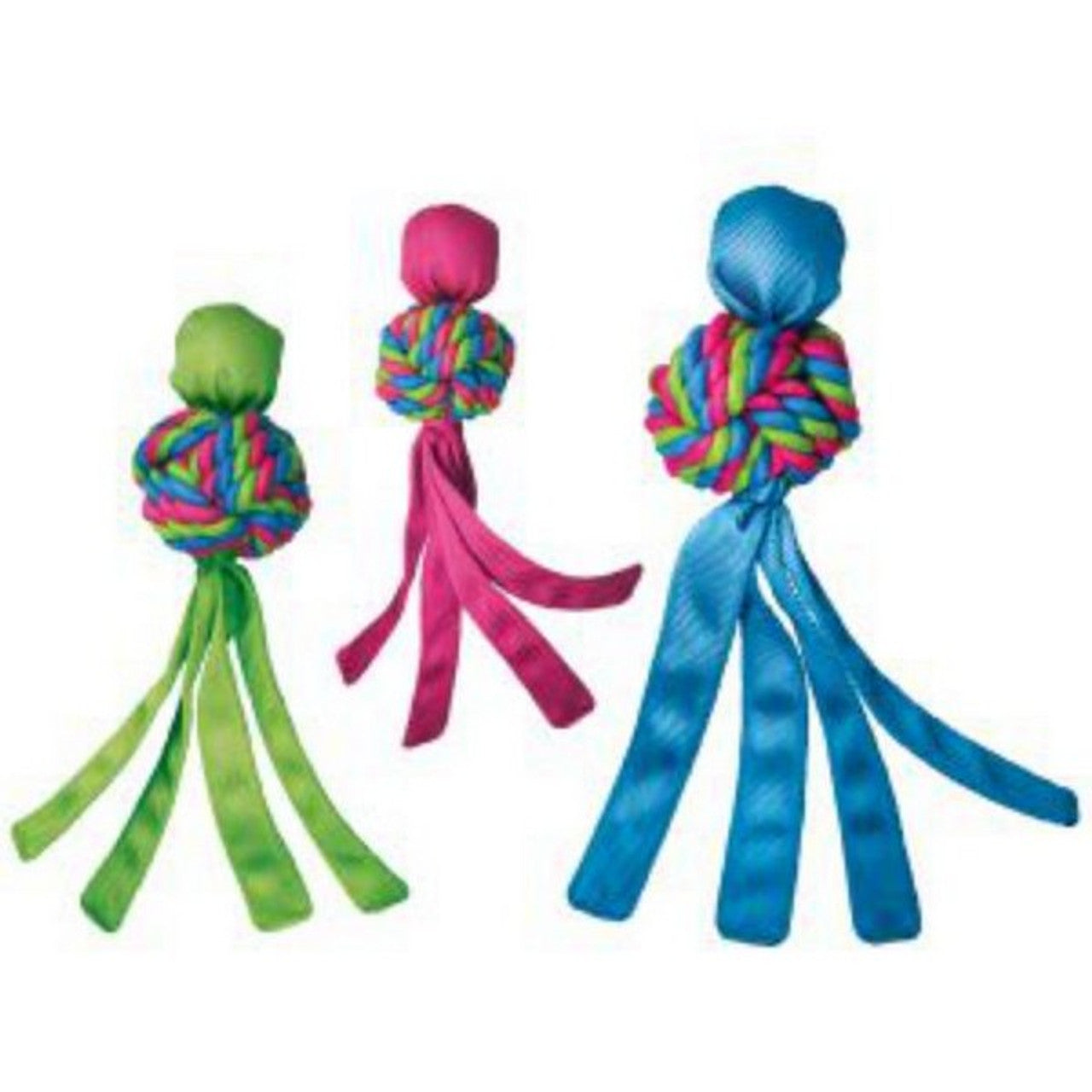 KONG Wubba Weaves with Rope Assorted