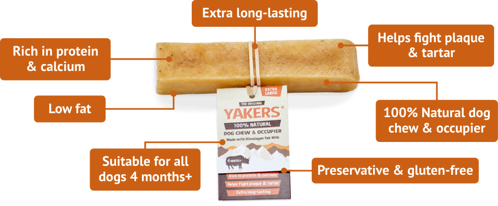 Yakers Dog Chew Small 4pk