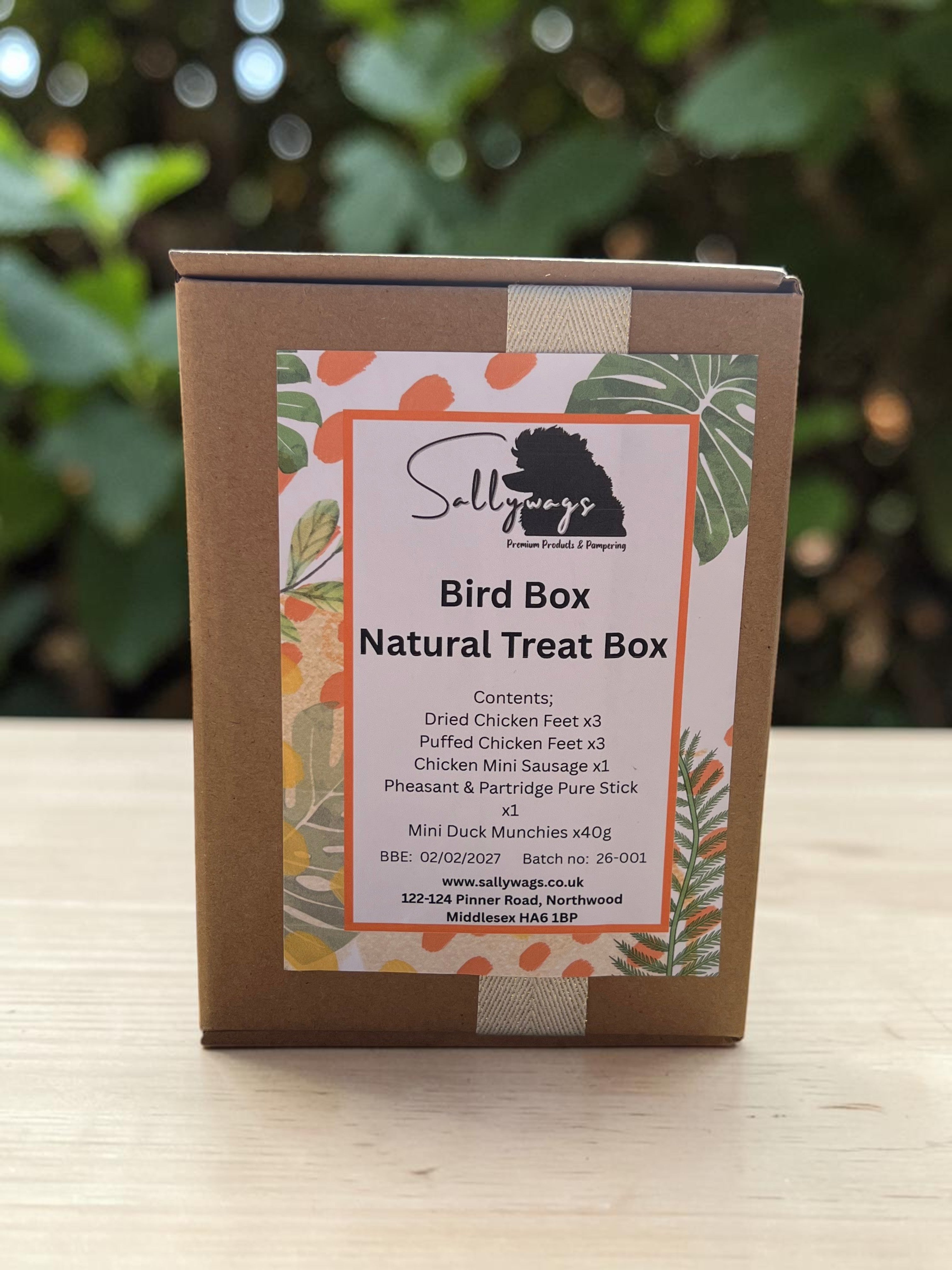 Bird Box Natural Treat Box