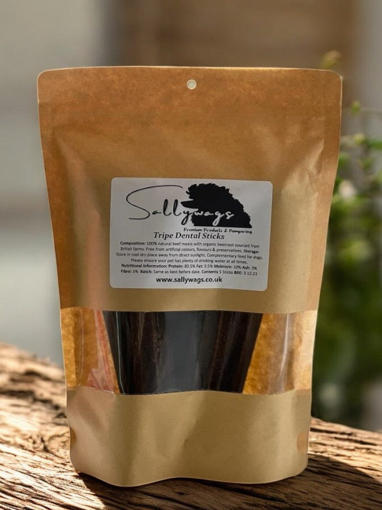 Natural Tripe Dental Sticks Large