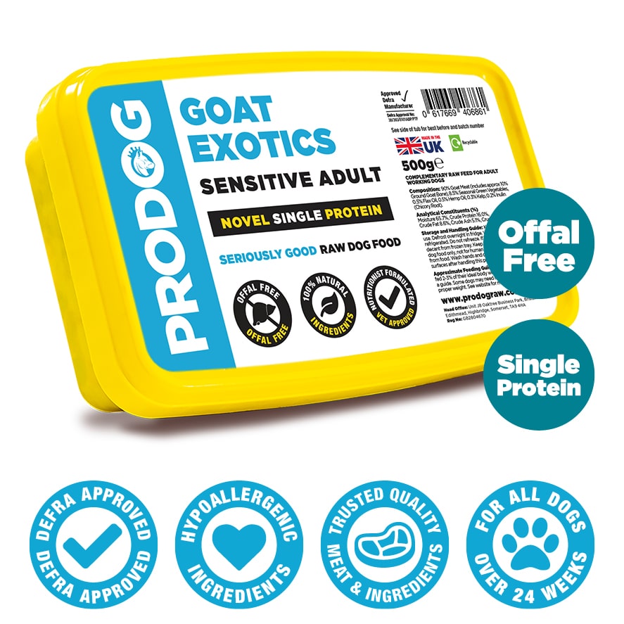 ProDog Raw Exotic - Goat 500g