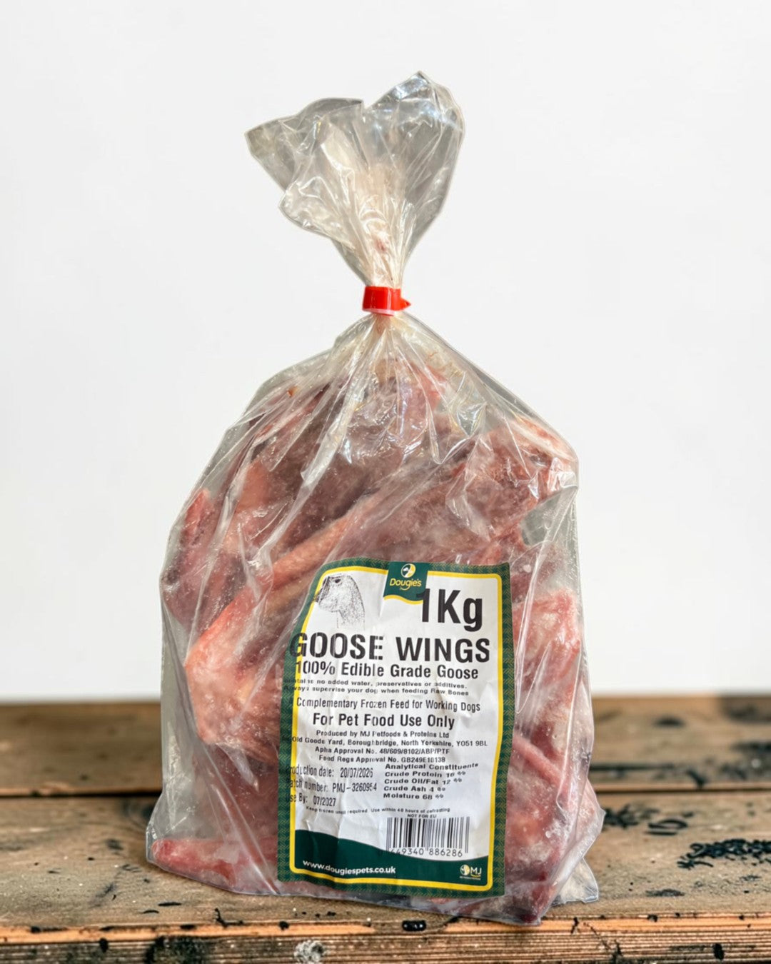 Dougie's Goose Wings 1kg