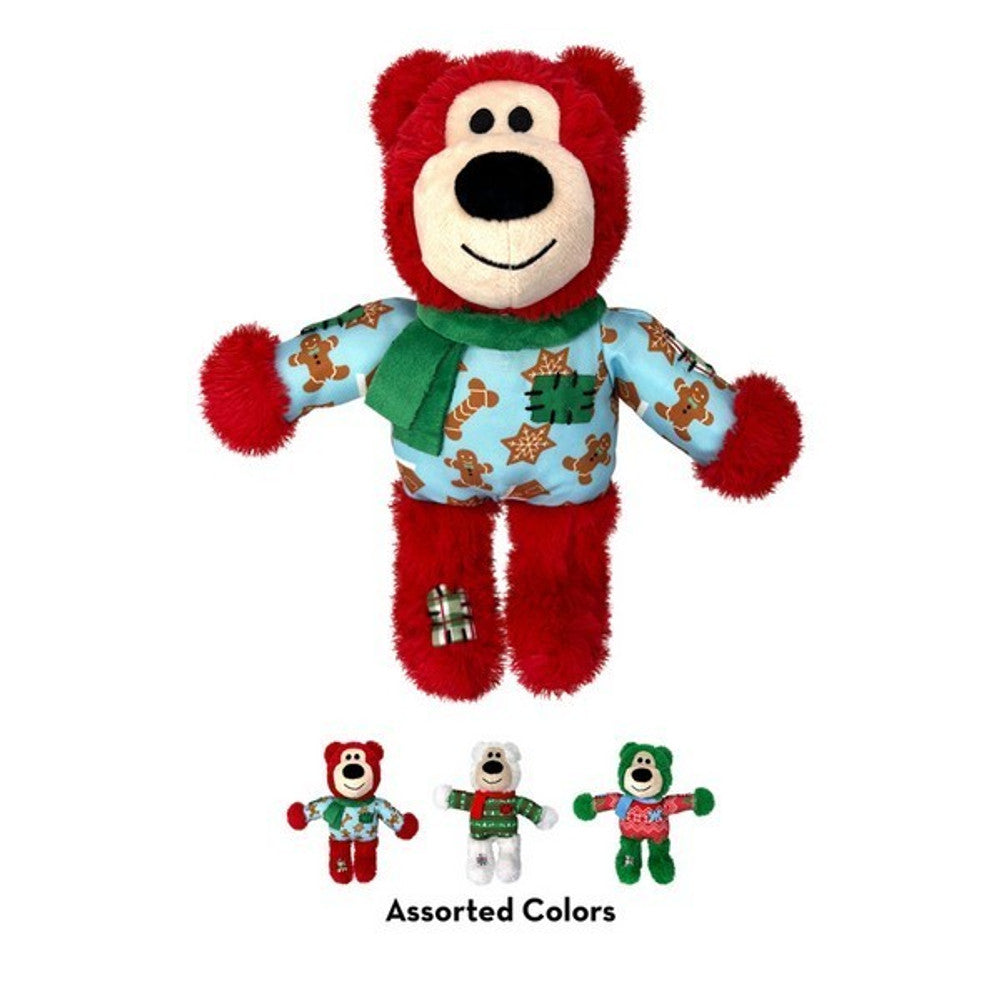 KONG Holiday Wild Knots Bear Assorted