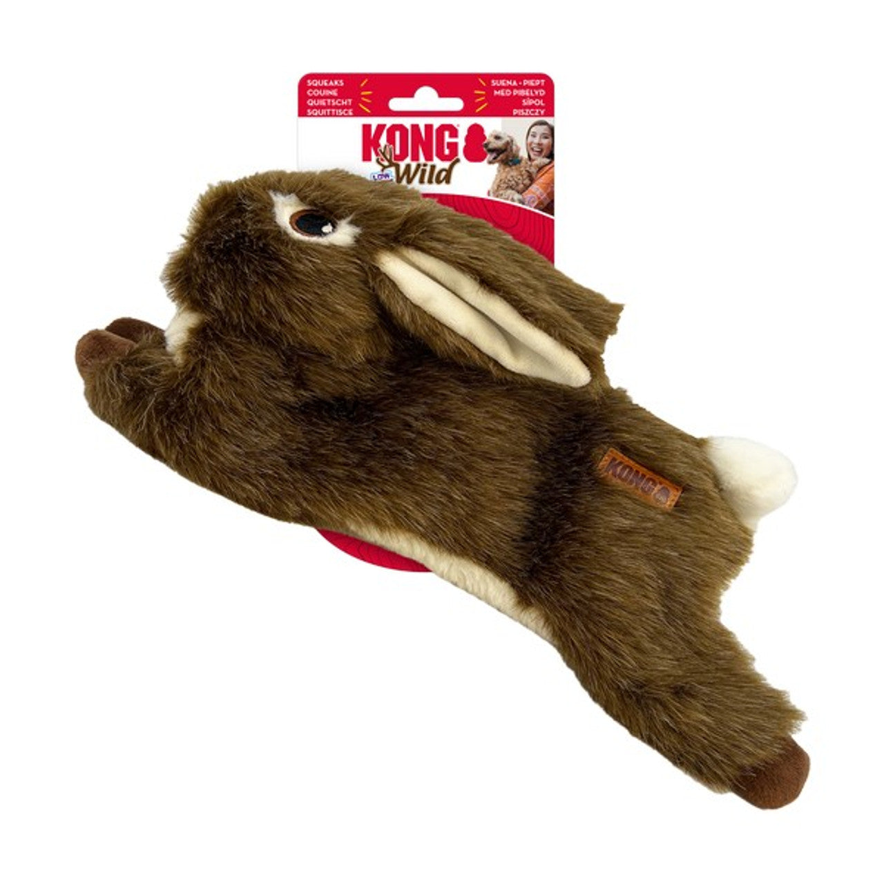 KONG Wild Low Stuff Rabbit NEW