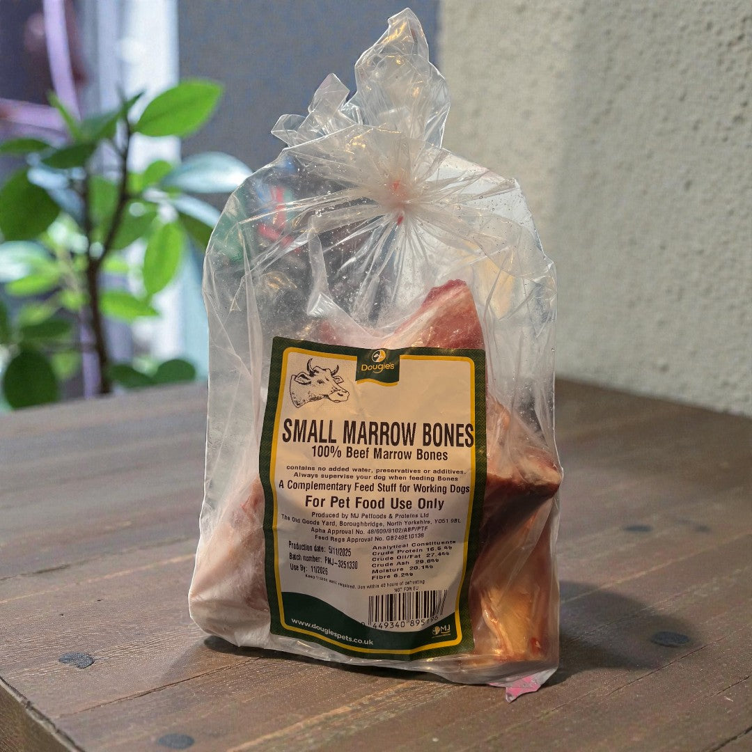 Dougie's small marrow bones (pack of 4)