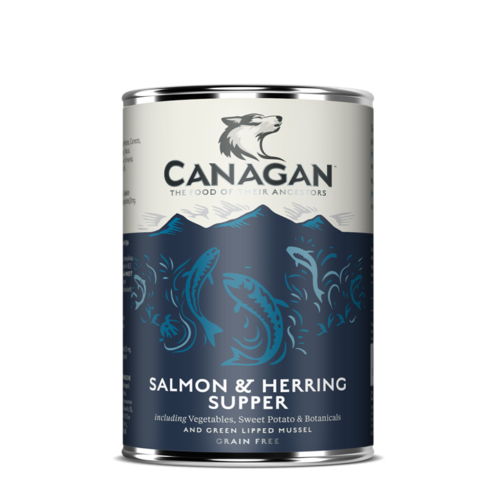 Salmon & Herring Supper Tin 400g