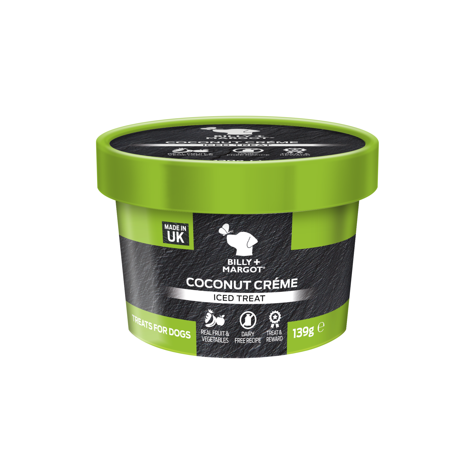Coconut cream top for dogs
